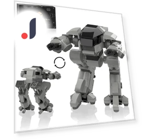 Робот Mecha Building Blocks Warrior Robot ED-209 — Конструкторы, Focus on toys