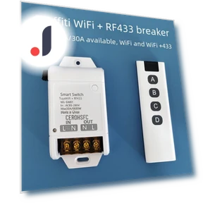 Умный WiFi-коммутатор с пультом дистанционного управления — Центры управления и контроллеры, Smarter than future
