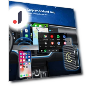 Мини-проводной беспроводной адаптер Carplay и Android Auto — Автомагнитолы, Auto Launcher