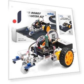 2 Wheel Drive Smart Robot Car Starter Kit — Robotics Components, OSOYOO