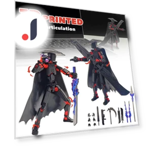 3D Printed Titan Robot Mobile Doll Set — Collectible Statues, Sagittarius7v