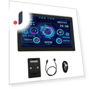 5-inch Computer Temperature Monitor — Covers, Zeblaze