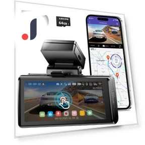 5K Dual Dash Cam — Dashboard Cameras, AZDOME