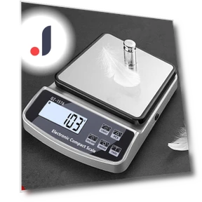 Digital Electronic Scale with Calibration — Precision Weighing Solutions, DC-HOME Textile