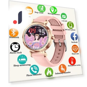 Fashion HD цветной экран женские умные часы — Браслеты и клипсы, Tiktop2