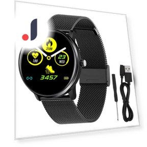Full Touch Screen Heart Rate Blood Pressure Monitor Smartwatch — Smartwatches, Honor Electronics