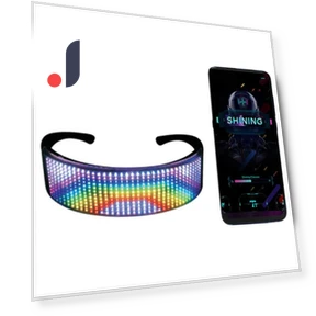Светодиодные Bluetooth-очки — Очки и аксессуары, Super Featured