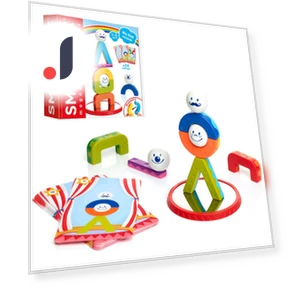 Magnetic Toy Acrobatics with Task Cards — Construction Kits, Smartmax