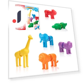 Magnetic Toy Wild Animals — Construction Kits, TOKYO selection
