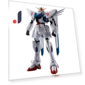 Mobile Suit Gundam F91 Gundam F91 Painted Movable Figure — Gaming Figures, TAMASHII NATIONS