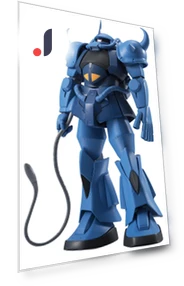 Mobile Suit Gundam Gouf Painted Movable Figure — Amiibo, TAMASHII NATIONS