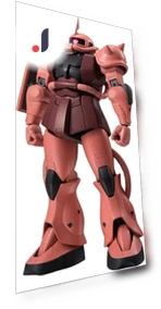 Подвижная фигурка Zaku из Mobile Suit Gundam — Статуэтки, MIYAKO