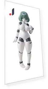 Polynesian FLL Yanna Painted Movable Figure — Collectible Statues, Daibadi Production