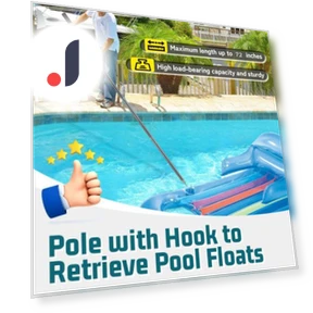 Pool Vacuum Robot Extractor Hook — Portable Pool Cleaners, Hello Garden