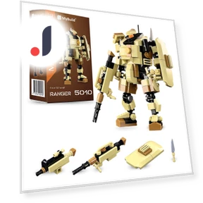 Набор для сборки робота Ranger Mecha Frame Robot Block — Конструкторы, GOALMART