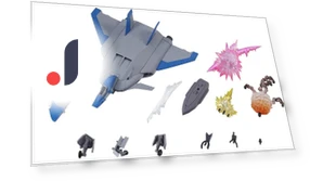 Robot Spirits Mobile Suit Gundam 08th MS Platoon Option Parts Set 03 — Dolls & Figures, TAMASHII NATIONS