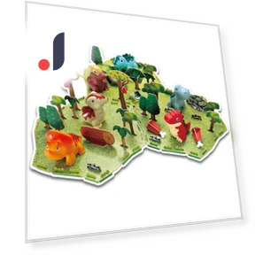 Сборная игрушка динозавр — Конструкторы, TOKYO selection