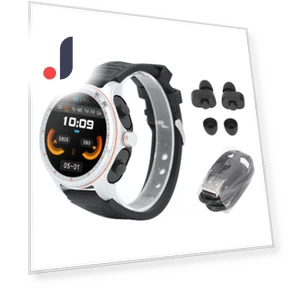 Смарт-часы с наушниками Bluetooth NFC — Браслеты и клипсы, TOMTOP JMS