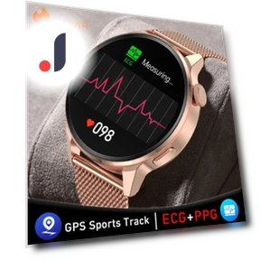 Смарт-часы с ECG+PPG — Умные часы, Tiktop2