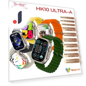 Умные часы с экраном Amoled — Браслеты и клипсы, Wula Mall