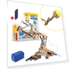 Water Operated Robot Crane Craft Kit — Обучающие игрушки, TOKYO selection