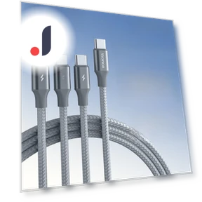 3-in-1 Type-C Fast Charging Cable — Chargers, ROMOSS