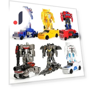 Anime Robot Transformation Car Toy — Stacking Blocks, Specials