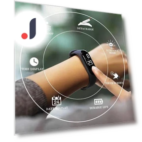 Digital LED Touchscreen Wristwatch — Men's Timepieces, Uav parts center