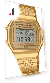 Цифровые часы с Bluetooth и шагомером — Браслеты и клипсы, Casio