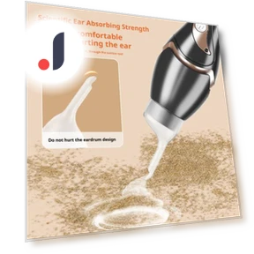 Electric Ear Wax Cleaner with LED Lights — Wax Removal, Talos Makeup K