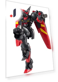 Mobile Fighter G Gundam Master Gundam Painted Action Figure — Dolls & Figures, TAMASHII NATIONS