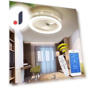 Modern Smart LED Ceiling Fan with Light — Ceiling Fans, Pro DIY Tool