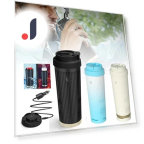 Smart Cooling and Heating Mug for Car — Beverage Warmers, HOME-Auto-001