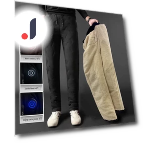 Smart Cotton Pants with Electric Heating and Sheepskin — , Got Now