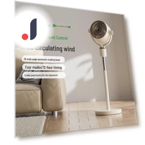 Smart Floor Fan with Voice Control — Stand Fans, ElectroCN