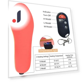 Smart Heated Insole — Foot Warmers, Toool-Home