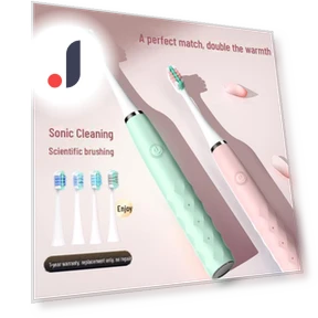 Электрическая зубная щетка Smart Sonic — Сменные насадки для зубных щеток, Dental Clinic