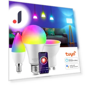 Умная WiFi LED лампа — Светодиодные, Tuya