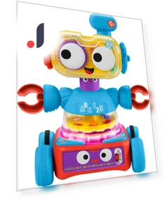 Spin и обучающий робот Kurukuru — Электронные обучающие игрушки, Fisher Price