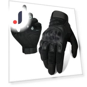 Tactical Motorcycle Survival Game Mesh Tactical Smartphone PET Hard XL Gloves — Gloves, nicoJAPAN