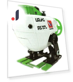 Tokotoko Robot Bomb Neon Green — Handheld Games, Japan Zen Mall