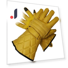 Touchscreen Compatible Goat Leather Gloves — Gloves, nicoJAPAN