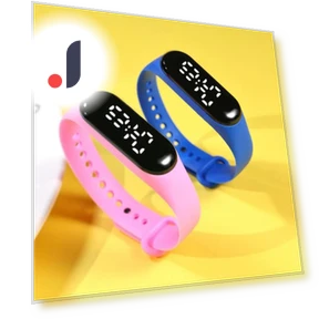 Waterproof LED Touch Bracelet Watch — Timepieces, Apex Gear
