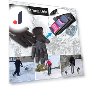 Winter Motorcycle Gloves with Touchscreen — Gloves, HOME-Auto-001