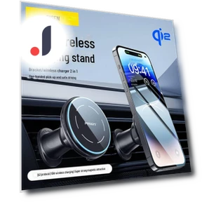 Wireless Car Charger & Magnetic Phone Holder — Chargers, Smarter than future