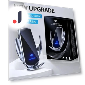 Wireless Car Charger with Automatic Clamp — Chargers, Fast charging