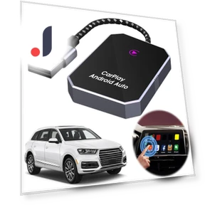 Wireless CarPlay Android Auto Adapter — Car Accessories & Gadgets, Actually lighting