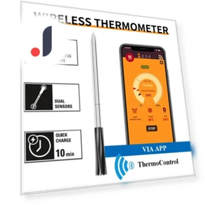 Wireless Meat Food Thermometer — Thermometers, Daily necessities-V