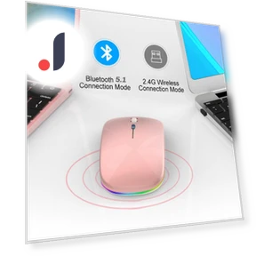 Беспроводная мышь с RGB подсветкой — Коврики для мыши, Uav parts center