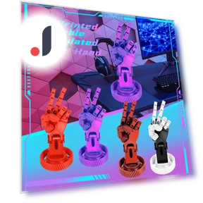 3D Printed Movable Jointed Robot Arm — Dolls & Figures, SimpleLife77
